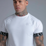 SikSilk - White Tech T-Shirt